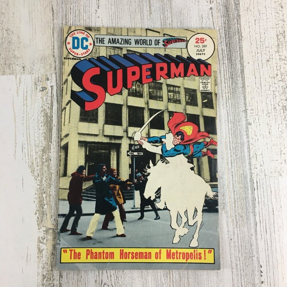 Superman #289 DC Comics July 1975